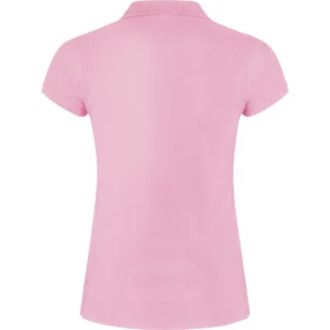 Polo Roly STAR WOMAN en rosa claro, vista trasera