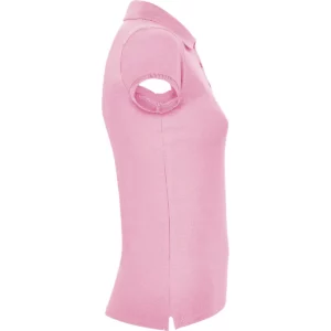 Polo Roly STAR WOMAN en rosa claro, vista lateral opuesta