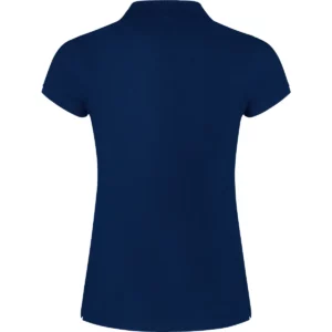 Polo Roly STAR WOMAN en azul marino, vista trasera