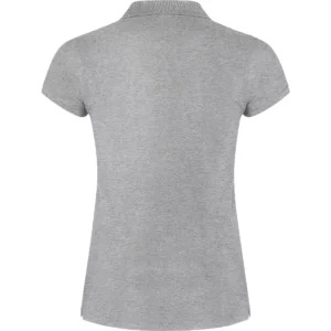 Polo Roly STAR WOMAN en gris vigoré, vista trasera