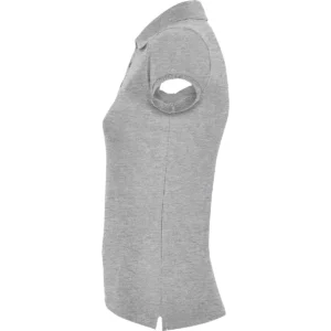 Polo Roly STAR WOMAN en gris vigoré, vista lateral