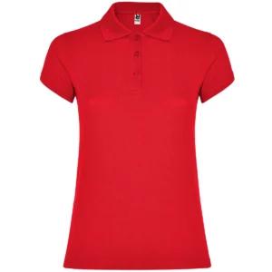 Polo Roly STAR WOMAN en rojo, vista frontal