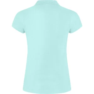 Polo Roly STAR WOMAN en verde menta, vista trasera