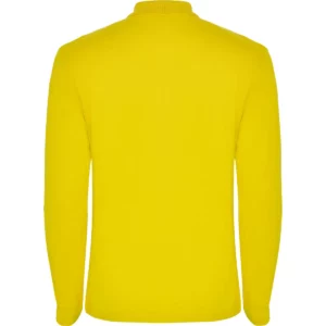 Polo Roly ESTRELLA L/S en amarillo de manga larga, vista trasera