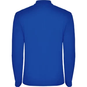 Polo Roly ESTRELLA L/S en azul royal de manga larga, vista trasera