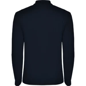 Polo Roly ESTRELLA L/S en azul marino de manga larga, vista trasera
