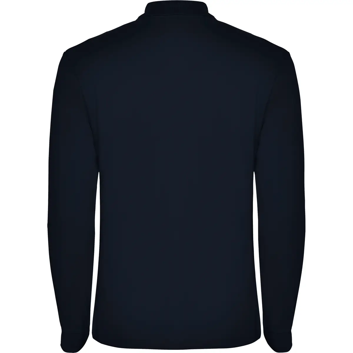 Polo piqué manga larga Roly ESTRELLA L/S 37 Polo Roly ESTRELLA L/S en azul marino de manga larga, vista trasera