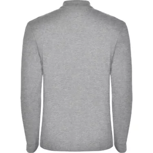 Polo Roly ESTRELLA L/S en gris vigoré de manga larga, vista trasera