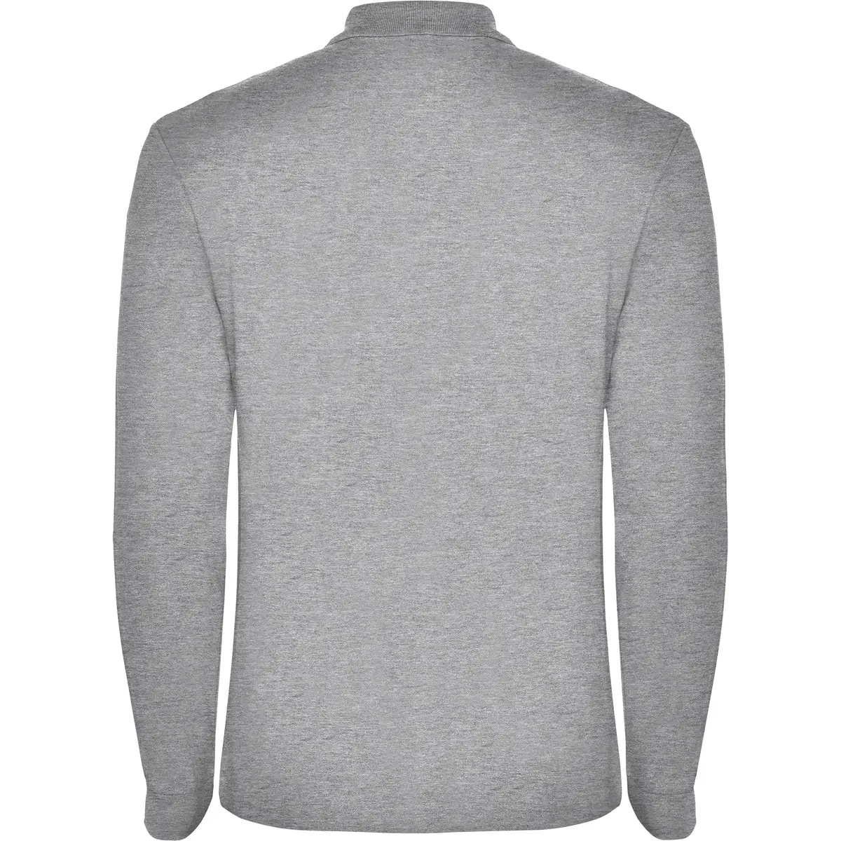 Polo piqué manga larga Roly ESTRELLA L/S 49 Polo Roly ESTRELLA L/S en gris vigoré de manga larga, vista trasera