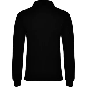 Polo Roly ESTRELLA WOMAN L/S en negro de manga larga, vista trasera