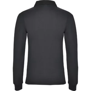 Polo Roly ESTRELLA WOMAN L/S en plomo oscuro de manga larga, vista trasera