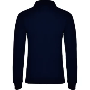 Polo Roly ESTRELLA WOMAN L/S en azul marino de manga larga, vista trasera