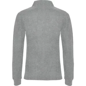 Polo Roly ESTRELLA WOMAN L/S en gris vigoré de manga larga, vista trasera