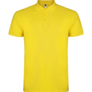 Polo Roly STAR en amarillo, vista frontal