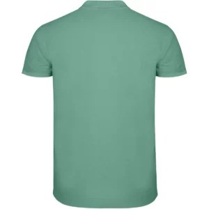 Polo Roly STAR en menta oscuro, vista trasera