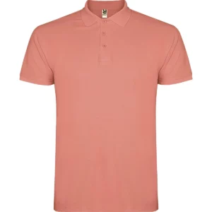 Polo Roly STAR en rojo pálido, vista frontal