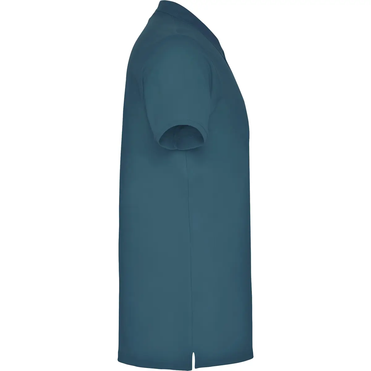 Polo piqué manga corta Roly STAR 55 Polo Roly STAR en azul tormenta, vista lateral opuesta