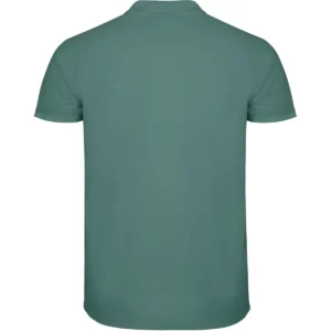 Polo Roly STAR en azul calma, vista trasera