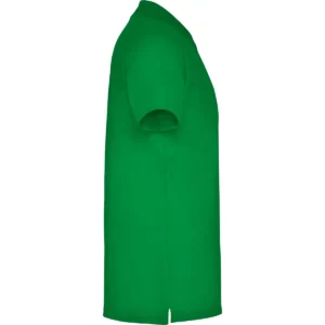 Polo Roly STAR en verde tropical, vista lateral opuesta