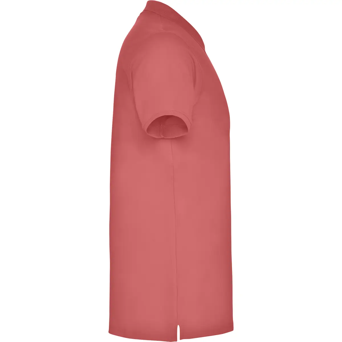 Polo piqué manga corta Roly STAR 71 Polo Roly STAR en rojo crisantemo, vista lateral opuesta