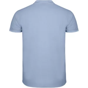 Polo Roly STAR en azul zen, vista trasera