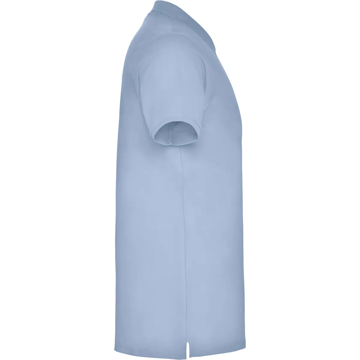 Polo piqué manga corta Roly STAR 75 Polo Roly STAR en azul zen, vista lateral opuesta