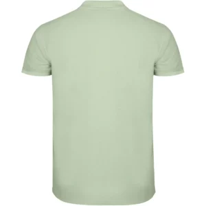 Polo Roly STAR en verde mist, vista trasera