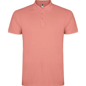 Polo Roly STAR en naranja clay, vista frontal