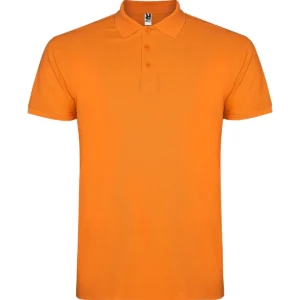 Polo Roly STAR en naranja, vista frontal