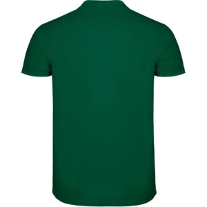 Polo Roly STAR en verde botella, vista trasera