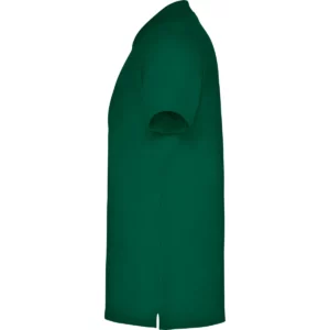 Polo Roly STAR en verde botella, vista lateral