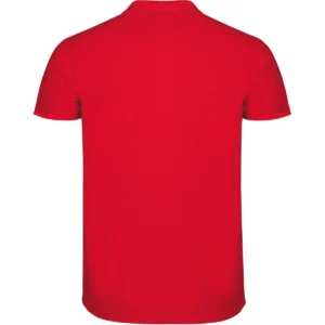 Polo Roly STAR en rojo, vista trasera