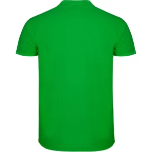 Polo Roly STAR en verde grass, vista trasera