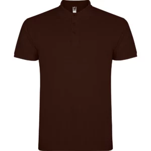 Polo Roly STAR en chocolate, vista frontal