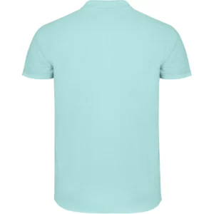 Polo Roly STAR en verde menta, vista trasera
