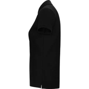 Polo Roly PEGASO WOMAN PREMIUM en negro, vista lateral