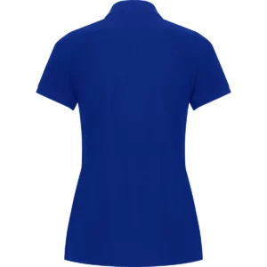 Polo Roly PEGASO WOMAN PREMIUM en azul royal, vista trasera