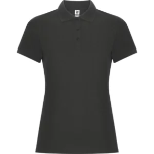 Polo Roly PEGASO WOMAN PREMIUM en plomo oscuro, vista frontal