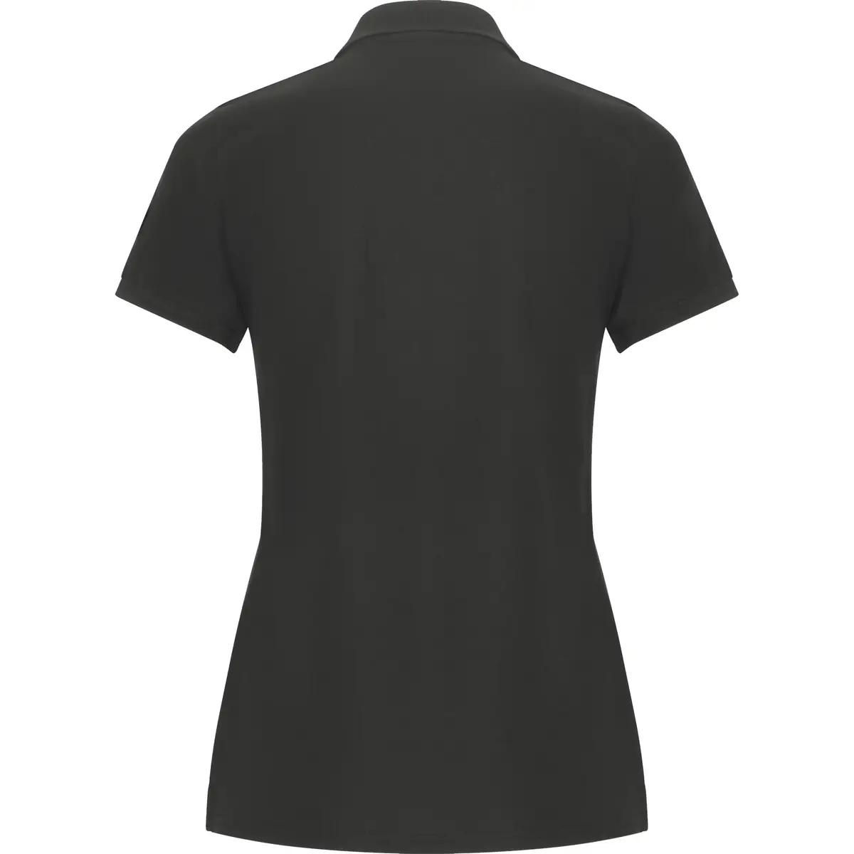 Polo piqué mujer Roly PEGASO WOMAN PREMIUM 18 Polo Roly PEGASO WOMAN PREMIUM en plomo oscuro, vista trasera