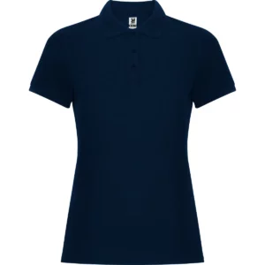 Polo Roly PEGASO WOMAN PREMIUM en azul marino, vista frontal