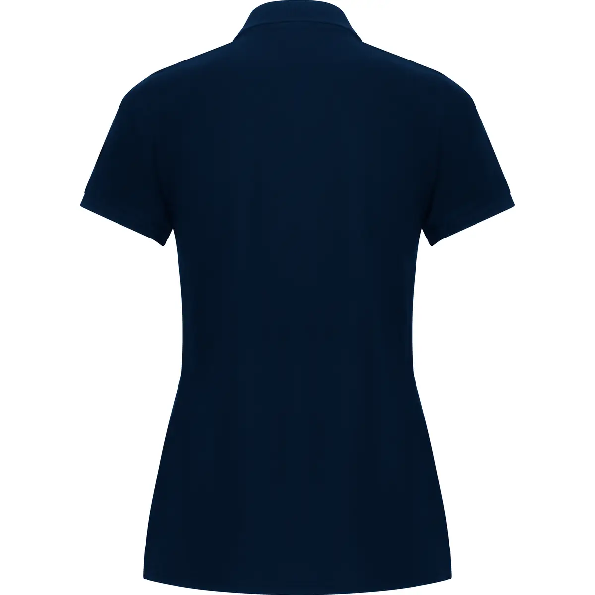 Polo piqué mujer Roly PEGASO WOMAN PREMIUM 22 Polo Roly PEGASO WOMAN PREMIUM en azul marino, vista trasera