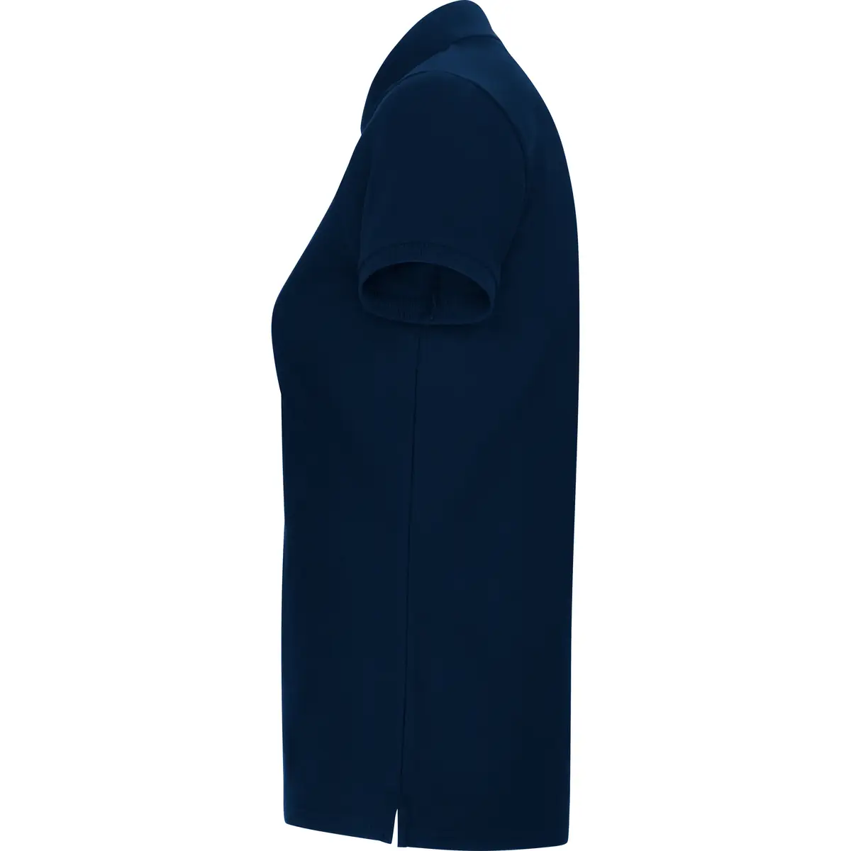 Polo piqué mujer Roly PEGASO WOMAN PREMIUM 20 Polo Roly PEGASO WOMAN PREMIUM en azul marino, vista lateral