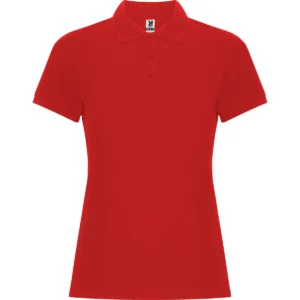 Polo Roly PEGASO WOMAN PREMIUM en rojo, vista frontal