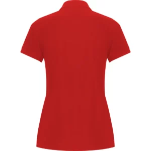 Polo Roly PEGASO WOMAN PREMIUM en rojo, vista trasera