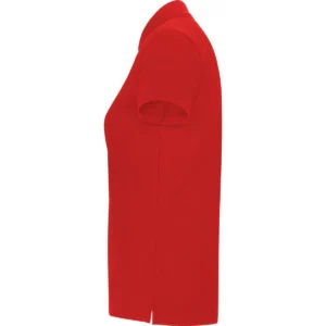 Polo Roly PEGASO WOMAN PREMIUM en rojo, vista lateral