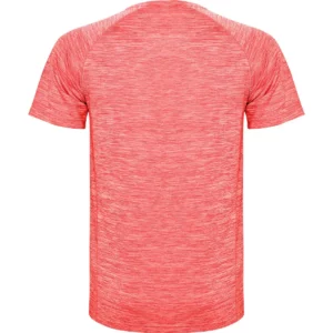 Camiseta técnica para hombre Roly AUSTIN, color coral flúor vigoré
