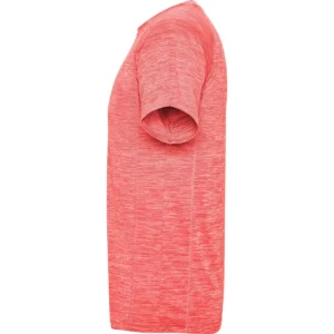 Camiseta técnica para hombre Roly AUSTIN, color coral flúor vigoré