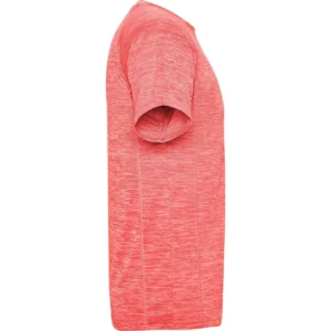 Camiseta técnica para hombre Roly AUSTIN, color coral flúor vigoré