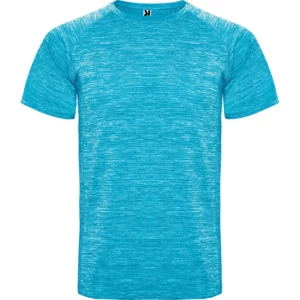 Camiseta técnica para hombre Roly AUSTIN, color turquesa vigoré