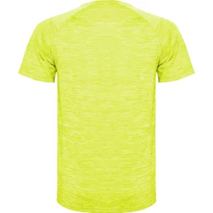 Camiseta técnica para hombre Roly AUSTIN, color amarillo flúor vigoré